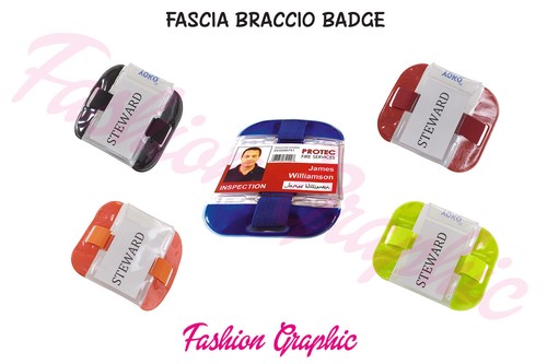 Fascia braccio porta badge - braccio,