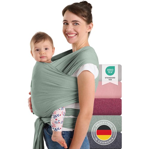 Fascia porta bebè 100 cotone - porta, 100%